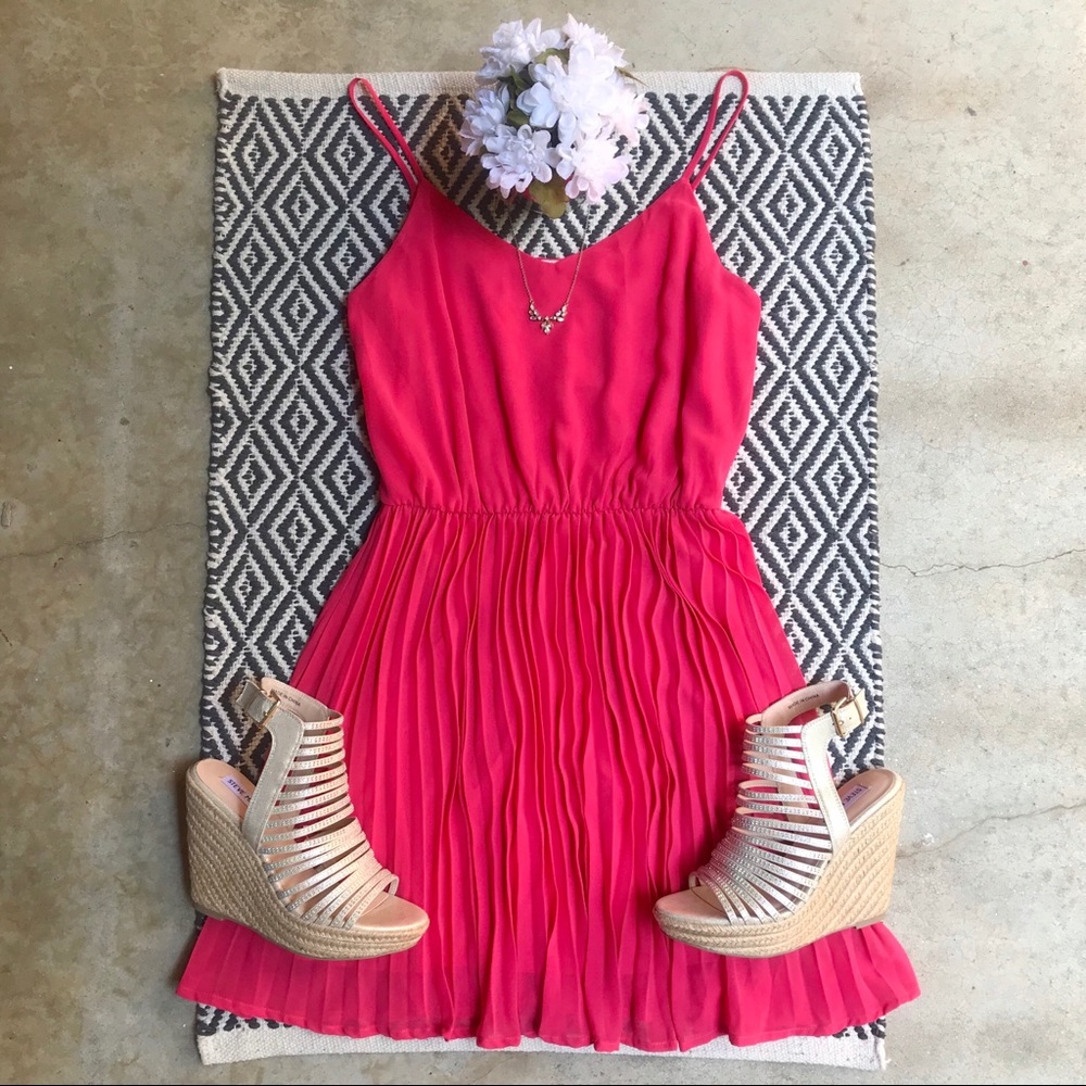 Pink Owl (ModCloth) dress.